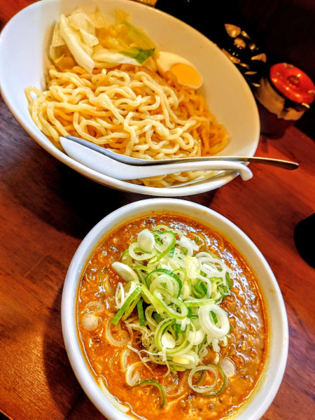 「カレーつけ麺」@拉麺 梅太郎の写真