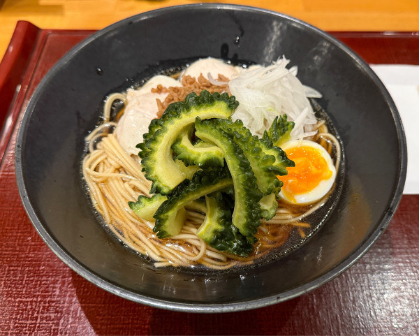 「冷やしゴーヤそば」@旬味 うえだの写真