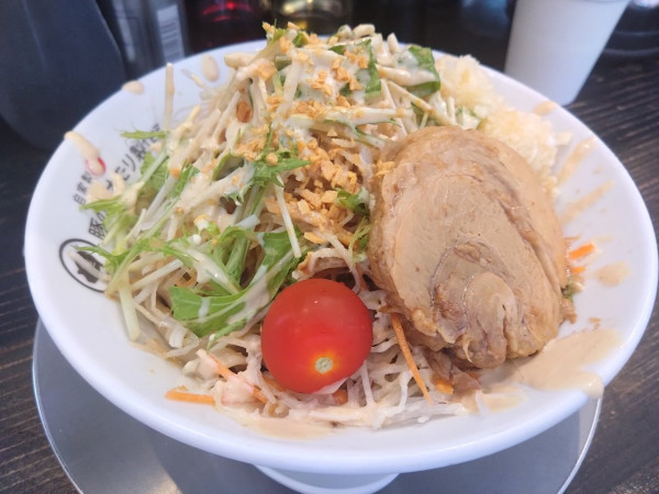 「冷やしまぜそば(限定)」@豚のオオモリ製作所の写真