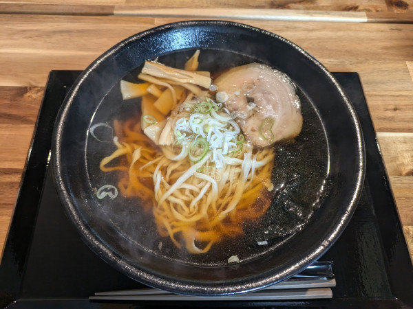 「ラーメン大盛り　1100円」@百舌の写真