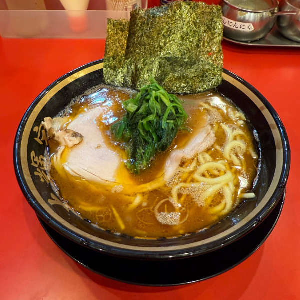 「朝ラーメン」@横浜家系ラーメン 大輝家の写真