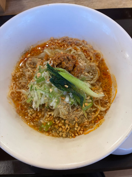 「汁なし担々麺　850円」@ぎょうざの萬代の写真