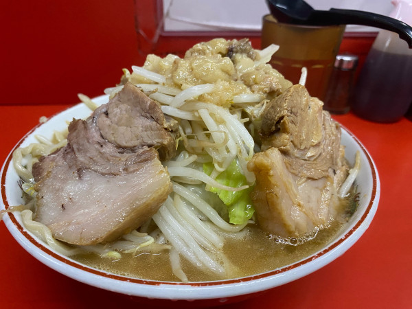 「ラーメン 中」@ラーメン二郎 京都店の写真
