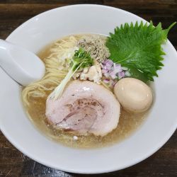 冷やし　鯛ラーメン　味玉