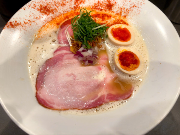 「味玉鶏白湯らぁ麺」@Ramen Afro Beatsの写真