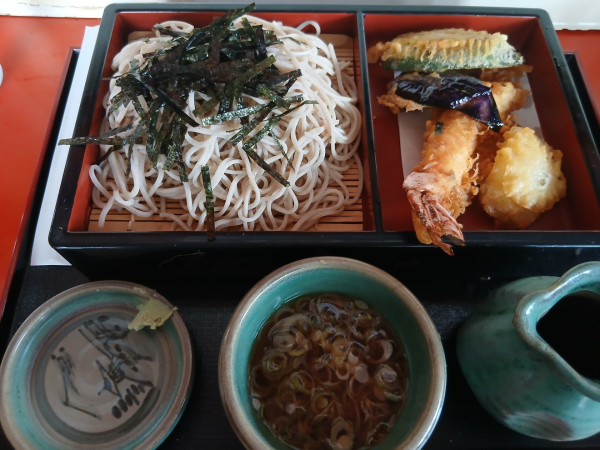 「冷天ざるそば 1150円」@信州の写真