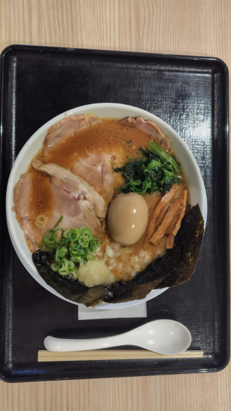 「特製階杉ラーメン　並」@RAMEN OF TODAY KAISUGI ゆめタウン東広島店の写真