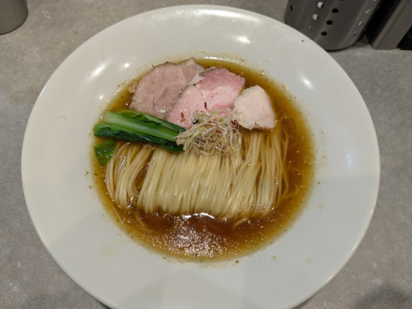 「山椒生姜ラーメン1000円大盛100円」@BIRI BIRI CRUSH MENの写真