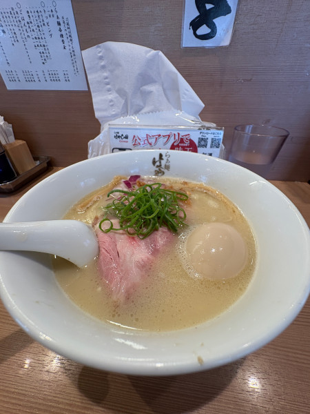 「特製鳥パイタン麺1250円」@らぁ麺 はやし田 武蔵小杉店の写真