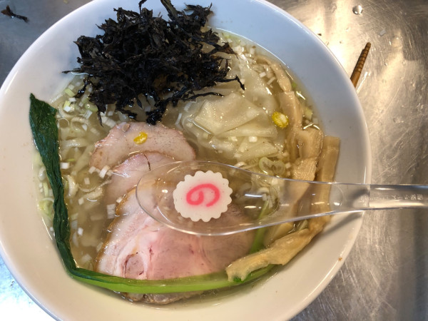「塩中華」@白河手打ちラーメン アサガキタの写真
