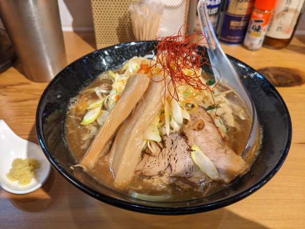 「辛ネギ焼味噌ラーメン」@味噌Ramen Factory ReNgeの写真