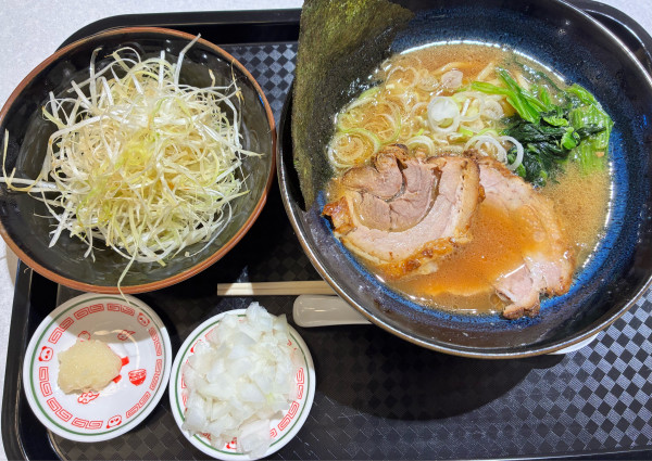 「ネギＷチャーシュー麺」@おがわや イオン相模原店の写真