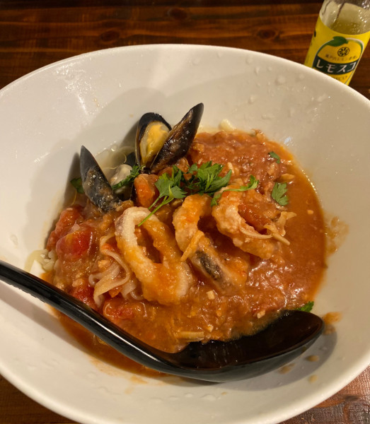 「【限定】冷たいレモンペスカ　1100円」@麺場 ハマトラの写真