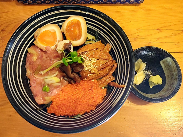 「ちらし麺」@鮮魚鶏出汁麺 沢むらの写真