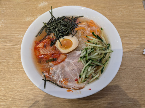 「丸源冷麵(期間限定)：913円」@丸源ラーメン 南流山店の写真