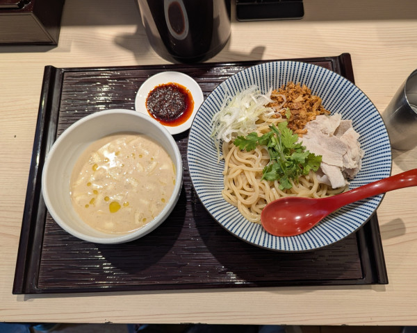「冷やし檸檬担々つけ麺」@長男、もんたいちおの写真