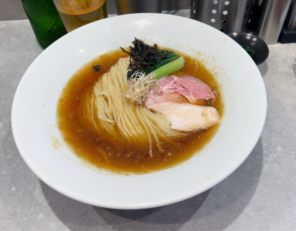 「冷し山椒生姜ラーメン」@BIRI BIRI CRUSH MENの写真