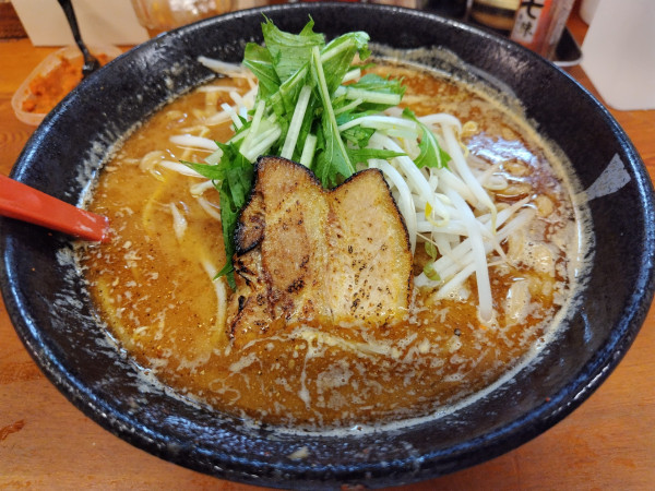 「味噌󠄀ラーメン」@麺や卯の写真