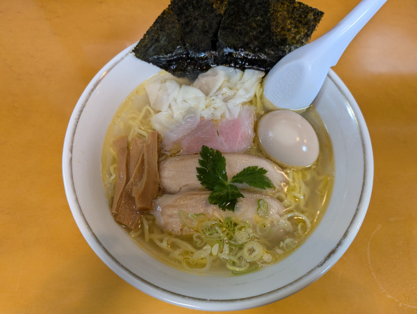 「特製鶏塩そば」@中華そば えど家の写真