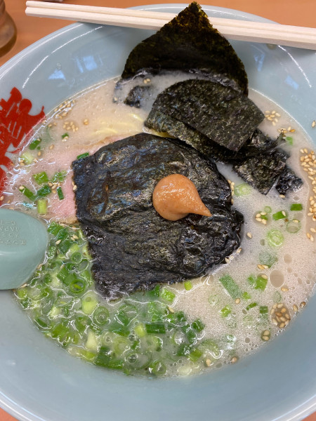 「朝ラーメン550」@ラーメン山岡家 鷲宮店の写真