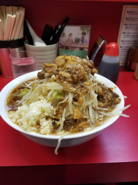 「ラーメン中　全部入り」@ラーメン二九六の写真