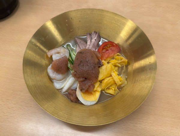 「【限定】南高梅のジュレ冷麺 他」@手打拉麺 焼小龍包 京の華の写真