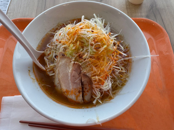 「塩ねぎらーめん　大盛」@幸楽苑 レイクウォーク岡谷店の写真