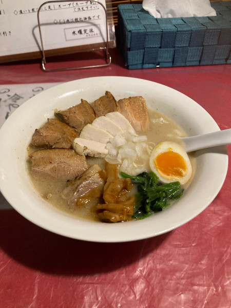 「塩ラーメン」@居食屋かぶきの写真