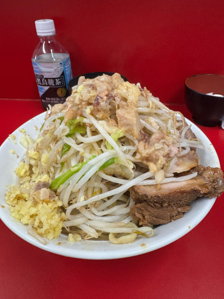 「小汁なし」@ラーメン二郎 大宮公園駅前店の写真