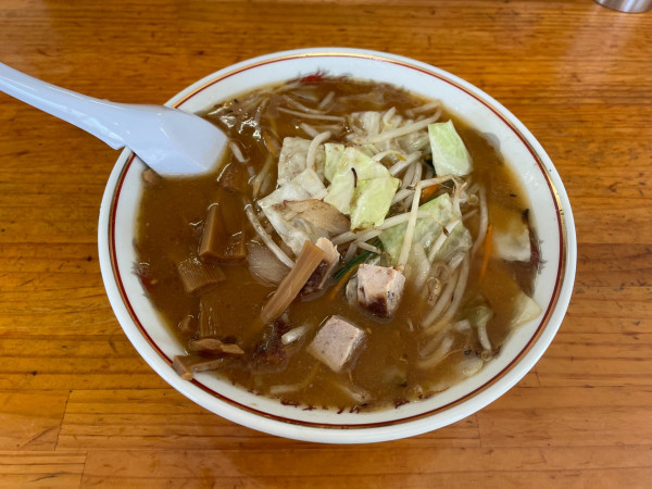 「野菜みそ」@吾作ラーメン 山王店の写真