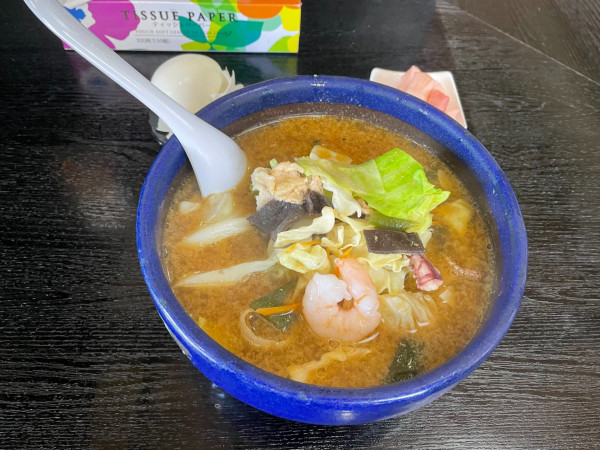 「味噌ちゃんぽん」@元祖 荒磯ラーメンの写真