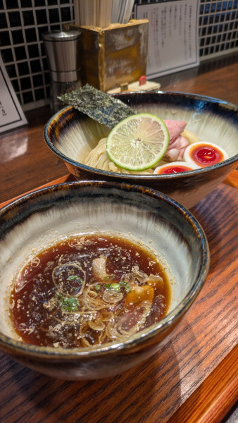 「昆布水つけ麺」@ramen club トトノエの写真