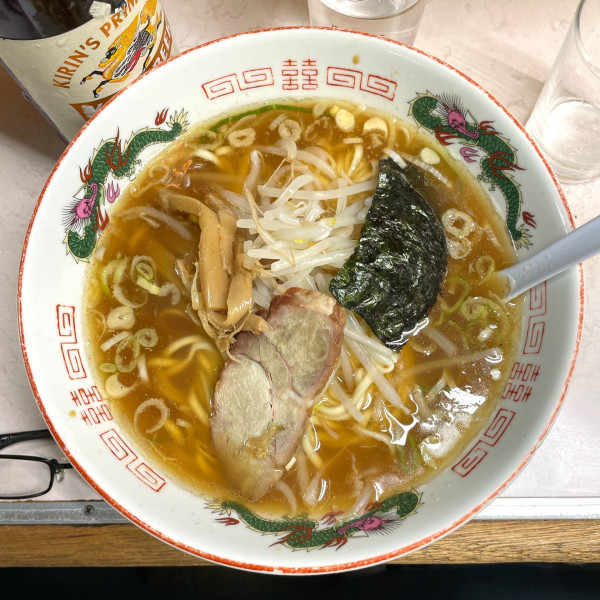 「にんにくラーメン」@岐阜屋の写真