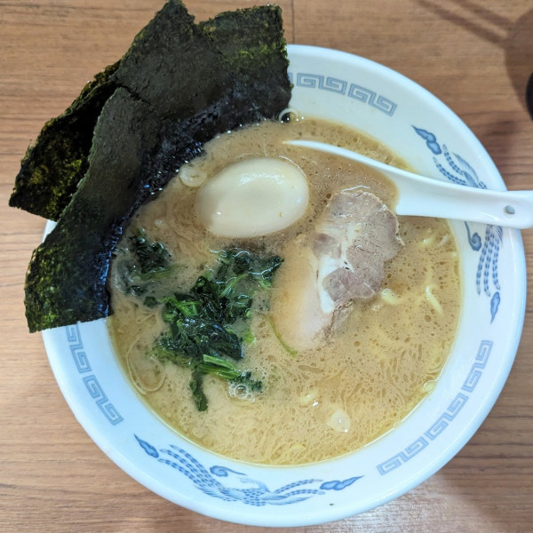 「味玉ラーメン　カタメ （¥800）」@家系ラーメン みさき家の写真
