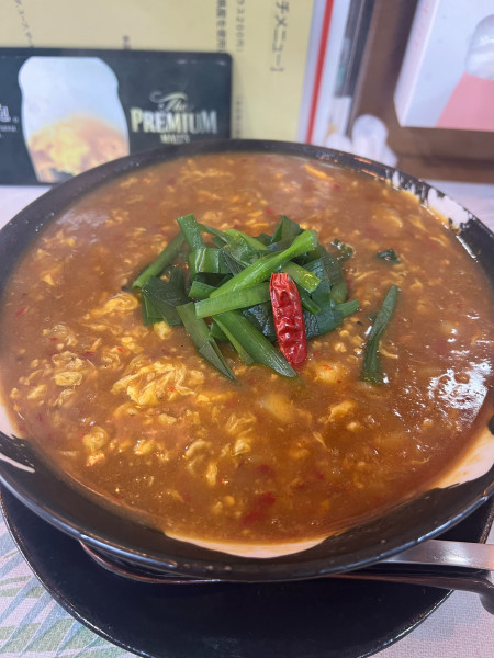 「ニラそばカレー」@きん華飯店の写真