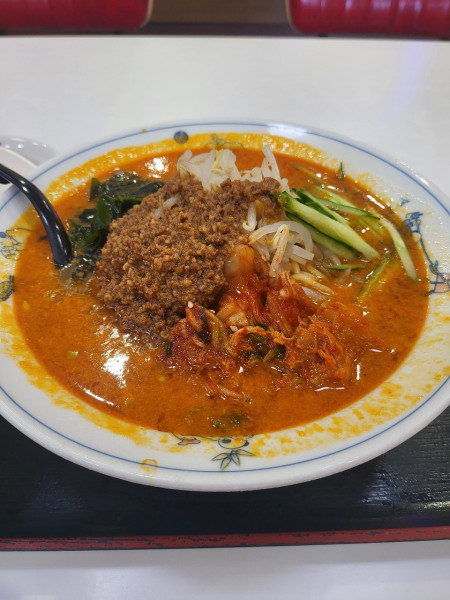 「辛口冷やしタンタンメン」@テンホウ 岡谷長地店の写真