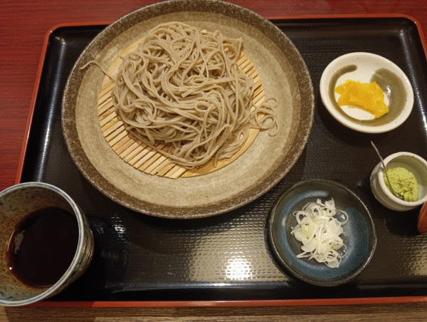 「もりそば(¥800)+etc」@蕎麦 政海本舗の写真