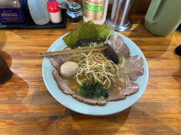 「ネギチャーシューメン」@ラーメンショップ 椿 上彦川戸店の写真