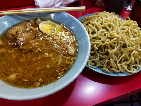 「つけ麺普通（ちょい脂）」@ラーメン富士丸 明治通り都電梶原店の写真