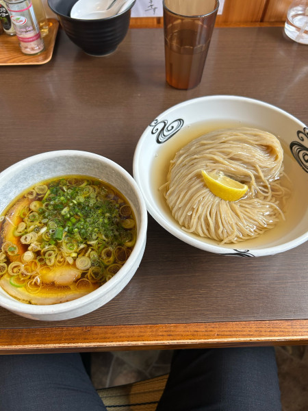 「政宗昆布つけ麺醤油　大盛り」@つけ麺 弥七の写真