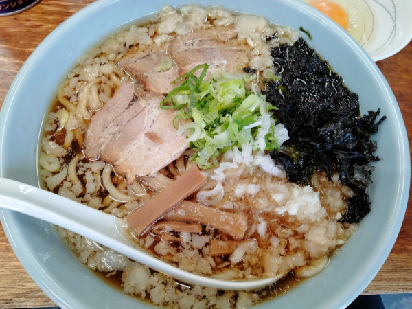 「背脂煮干しそば」@中華そば 温故知新の写真