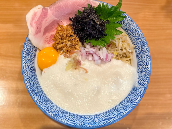 「★＜期間限定昼夜20食限定＞『クールムーン』～煮干しと昆布の月見」@麺処 ほん田 東十条店の写真