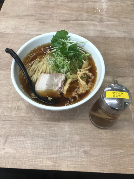 「冷やしぶっかけ麺大盛」@越後維新の写真