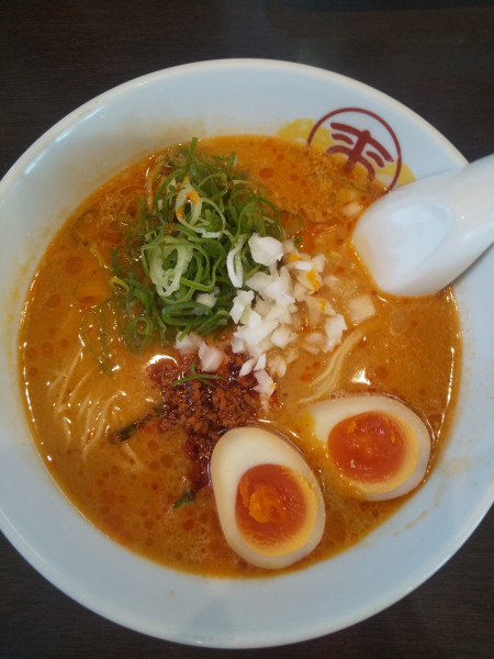 「担担麺（味玉付き）」@来来亭 各務原店の写真