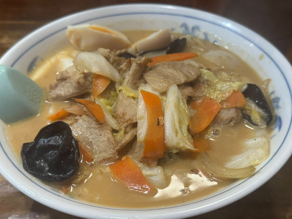 「絶品肉みそラーメン」@横浜家系ラーメン 精一杯の写真