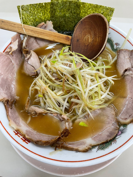 「ネギチャーシュー麺」@ラーメンショップ 希望ヶ丘店の写真