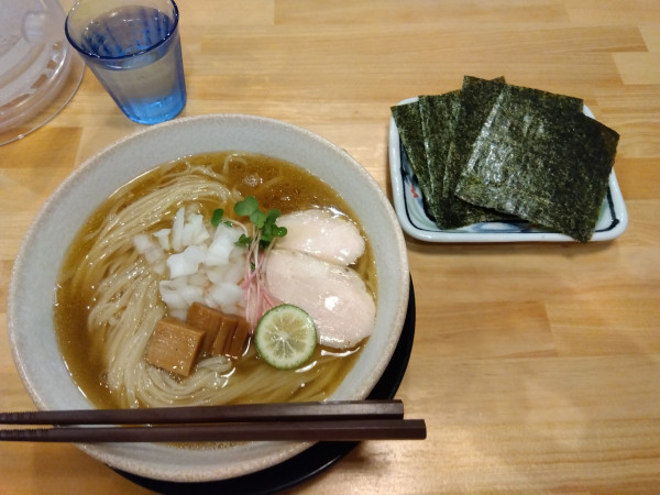 「鯖煮干し冷やし塩ラーメン」@麺処 全ての写真