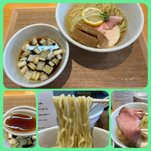 「昆布水つけ麺醤油￥980」@らぁ麺 椿の写真