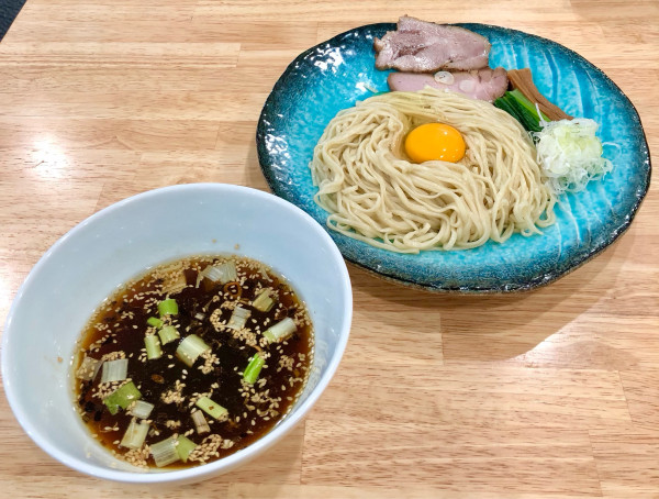 「【限定】生姜醬油つけ麺　1300円　大盛り150円」@地球の中華そばの写真