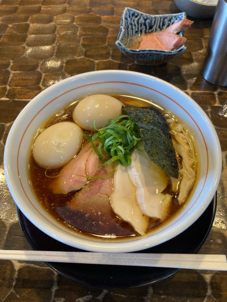 「特製特級地鶏そば醤油」@特級鶏蕎麦 龍介の写真